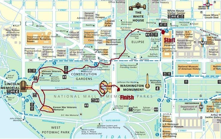 dc歩くツアーの地図