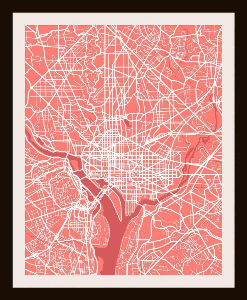 dc壁の地図