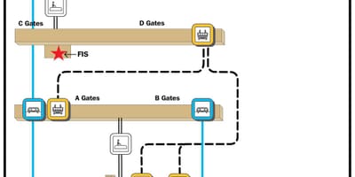 ダレスエアポートゲートの地図