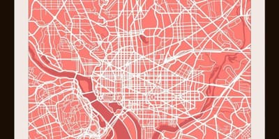 Dc壁の地図