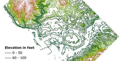 Dc標高地図