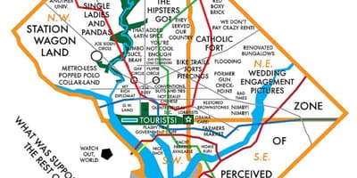 地図店ワシントンdc