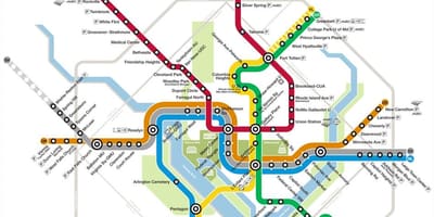 Dcメトロ2015年の地図